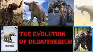 the evolution of deinotherium [upl. by Hiltan]