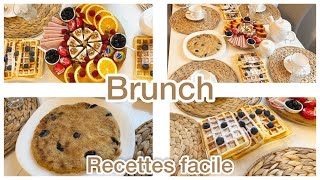 BRUNCH idée recettes faciles [upl. by Jammie462]