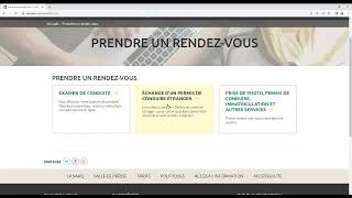 COMMENT PRENDRE UN RENDEZ VOUS EN LIGNE SUR LE SITE DE LA SAAQ [upl. by Dranyar283]