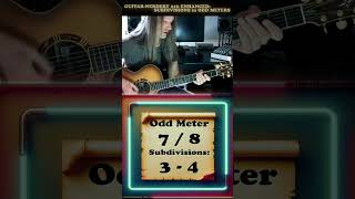 Rock Your Guitar in Odd Meters with Ease 🎸🔥 Learn the Secret of Making Subdivisions 78 shorts [upl. by Maryl]