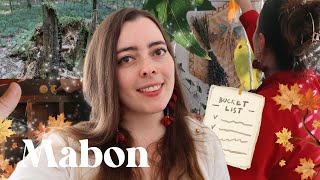 A Witch’s Bucket List for Mabon 🍂🍄 Simple amp Creative Ideas to Celebrate Mabon [upl. by Ttirrem11]