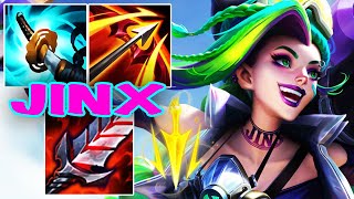 Wild Rift Jinx ADC Gameplay in Season 15 Build amp Runes  Ranked [upl. by Halimaj]