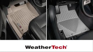 WeatherTech FloorLiners Vs Floor Mats The Right Choice for Your Vehicle [upl. by Ewer392]