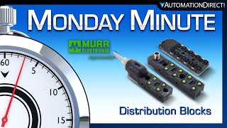 Murrelektronik Passive Distribution Blocks  Monday Minute at AutomationDirect [upl. by Hastings]