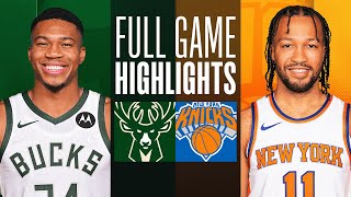 BUCKS at KNICKS  FULL GAME HIGHLIGHTS  December 23 2023 [upl. by Lek434]