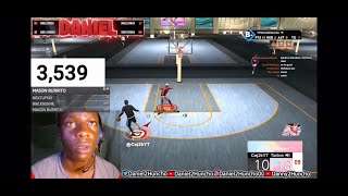 Pulling up on comp streamers on NBA2K23 I MADE THEM RAGE 😂 [upl. by Atiuqihc]