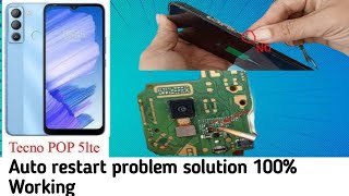 tecno pop 5 lte auto restart problem  tecno pop 5 lte auto power off problem  tecno auto restart [upl. by Skyla]