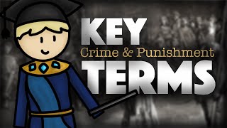 Crime amp Punishment Key Terms c1000Present  Crime amp Punishment  GCSE History Revision [upl. by Adiari]