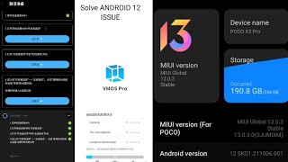 Vmos Pro 2024 vip Mod Miui 13 Aandroid 12 All Issues Fix No Crash No Freeze [upl. by Sybilla]