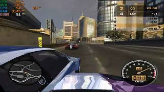 NFS MW Circuit 1 City Perimeter 1st Lap 132943 BMW No Nos Online by MWFxShido [upl. by Nauquf]