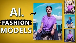 New Ai Tool Create virtual models for brand image Make stunning Product background with this Ai [upl. by Kerr]