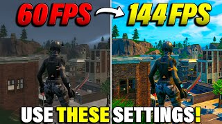 BEST PC Settings for Fortnite OG  Max FPS Perfect Graphics amp More [upl. by Adnowal463]