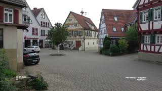 Marktplatz  Herrenberg  Kuppingen [upl. by Ingar740]