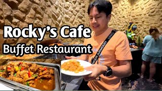 ROCKY’S CAFE BUFFET  REGENT PALACE HOTEL BUFFET RESTAURANT DUBAI [upl. by Anabal]