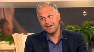 Partiledarintervju  Jonas Sjöstedt V  Nyhetsmorgon TV4 [upl. by Durr]