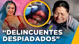 Asesinan a cantante de cumbia mientras viajaba en bus quotQue la muerte de mi hija no quede impunequot [upl. by Keisling666]