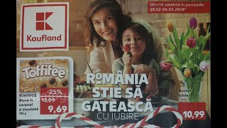 Catalog Kaufland 28 Februarie 5 Martie 2024 Pliant postal [upl. by Anialad903]