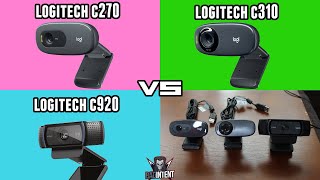 Logitech C270 vs C310 vs C920 Review and Comparison [upl. by Aidul925]