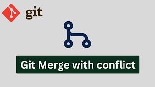 Git Merge with conflict [upl. by Yrohcaz]