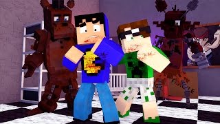 Minecraft FIVE NIGHTS AT FREDDYS NO MINECRAFT [upl. by Anerahs]