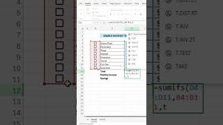 How to Make Simple Budget Tracker in Excel [upl. by Nrojb]