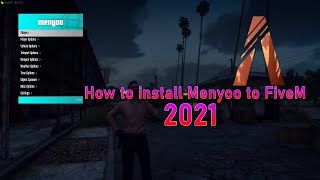 How to install Menyoo to FiveM and change key binds [upl. by Nrek]