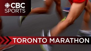 Toronto Waterfront Marathon  CBC Sports [upl. by Ardnoed106]