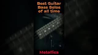 For Whom the Bell Tolls Cliff Burton Metallica Best Guitar Bass Solos of all time guitarbasssolos [upl. by Rats]