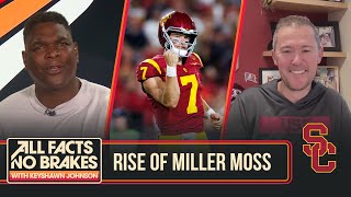 Lincoln Riley calls Miller Moss smartest QB amp previews USCMichigan  All Facts No Brakes [upl. by Cogswell]