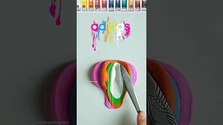 When I Mixing Color adidaslogo colormixing satisfying claymixing relaxing viralvideo [upl. by Cullen]