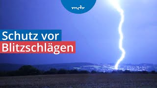 Gefahr durch Blitze Wie man sich bei Gewitter richtig verhält  MDR THÜRINGEN JOURNAL  MDR [upl. by Eiramesor804]