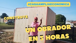 Construye un OBRADOR en 3 horas construccion carpinteria trend [upl. by Notgnihsaw]