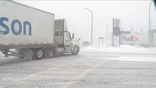 Winter storm update from the Northtowns [upl. by Nealy141]