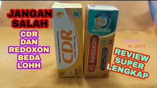 Perbedaan CDR dan REDOXON  Vitamin C 1000mg Sama Tapi Beda  Review Supplemen Harian [upl. by Stanfill]