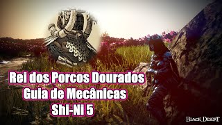 Rei dos Porcos Dourados  Guia de ShiNi 5  Black Desert Online [upl. by Yasnyl687]