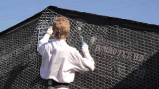 Stucco netting which way to install and how much to overlap [upl. by Clorinda]