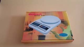 Electronic Kitchen scale SF400 [upl. by Elocim45]