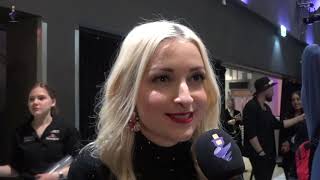 Eurovision in Concert 2019  Interview Kate MillerHeidke  Australia [upl. by Lipkin139]