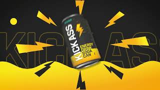 Kick Ass Energy Drink Ads After Effects 2d motion Creative ads [upl. by Hayyim]