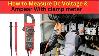 Measure DC Voltage and Amps With Clamp Meter  EASY Tutorial [upl. by Irvin]