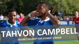 REACTION  quotThose conditions are the HARDESTquot  Two goals in the heat for Tahvon Campbell [upl. by Grinnell]