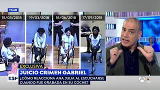 Ana Julia se derrumba al escuchar sus grabaciones mientras trasladaba el cadáver de Gabriel [upl. by Niamert168]