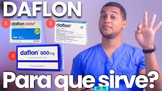 DAFLON PARA QUE SIRVE  3 COSAS  MEDICAMENTOS [upl. by Tamarah839]