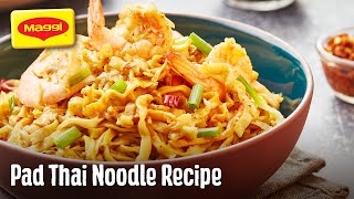 Pad Thai Noodle Recipe  Maggi Noodles [upl. by Apurk]