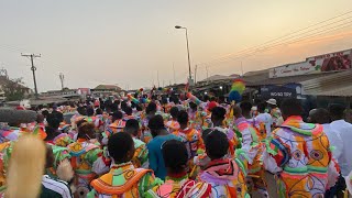 SUPREME MASQUERADERS TAKORADI 1ST JANUARY OUTING  TAKORADI MASQUERADE FESTIVAL 2024 [upl. by Sainana888]