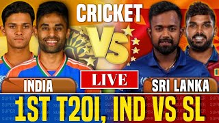 🛑Live India vs Sri Lanka Live  Pallekele  Live Score amp Commentary  IND VS SL Live Today Match [upl. by Ahcas300]