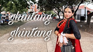 Ghintang Ghintang  Dance Cover  Krishika Parajuli  Karma Tseten [upl. by Olyhs]