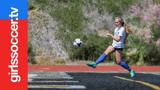 Girls Soccer Highlights from the top picks in the NWSL Draft [upl. by Asilrac]