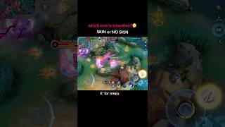 Gusion skin Vs no skin gusion mlbb mobilelegends [upl. by Hilton]