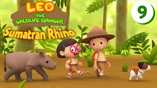 Sumatran Rhinocerous  Leo The Wildlife Ranger Episode 9 [upl. by Aivonas]